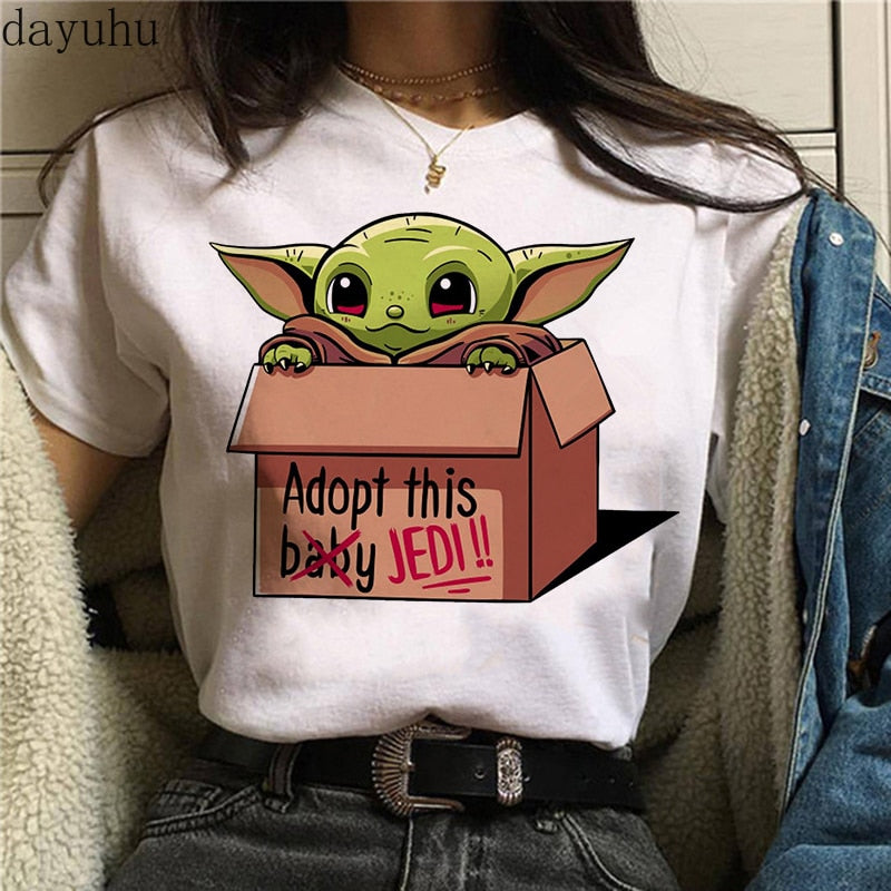 Baby Yoda Mandalorian T Shirt – The BAye Hive Boutique