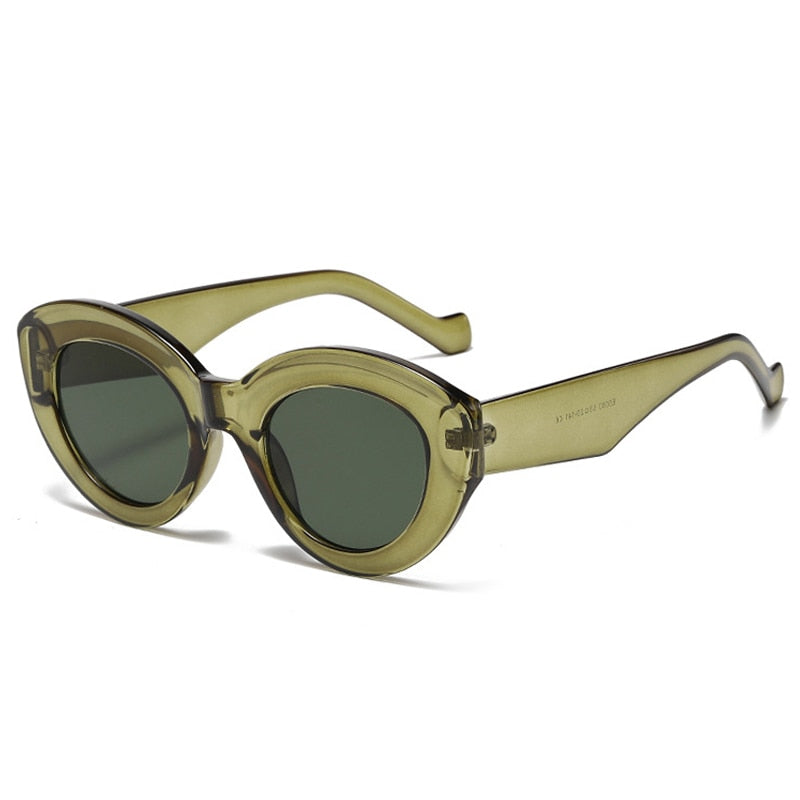 Oversized Cat-Eye Sunglasses