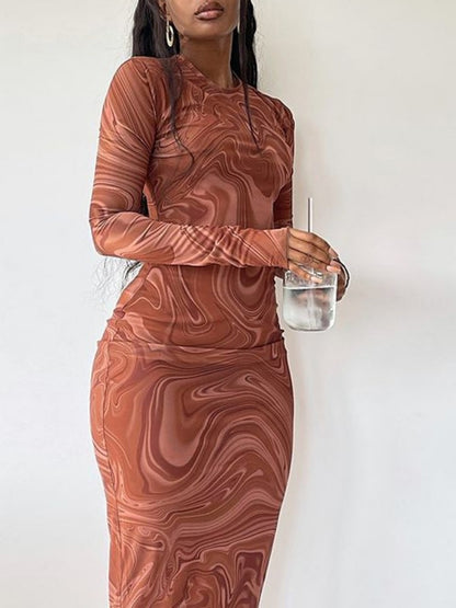 Long Sleeve Bodycon Dress