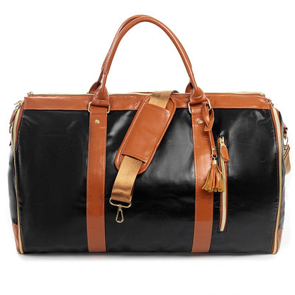 Women's Large PU Leather Travel Bag