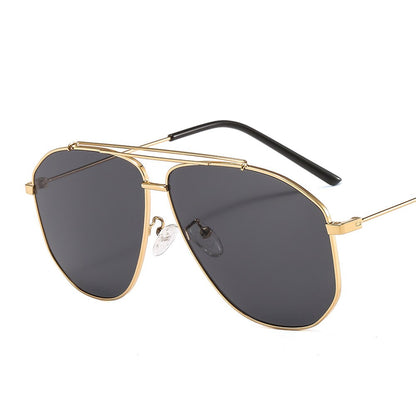 Luxury Double Beam Pilot Sunglasses