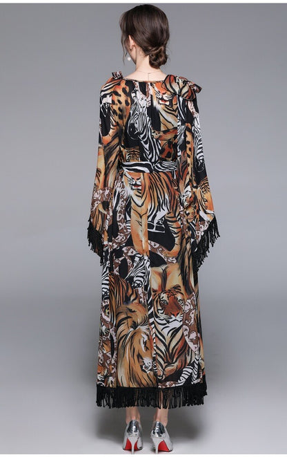 Runway Designer Maxi Dress