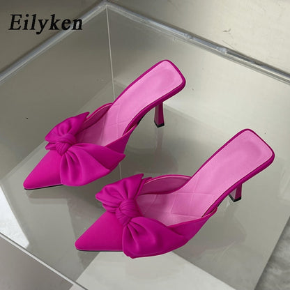 Butterfly-knot Slipper Sandals