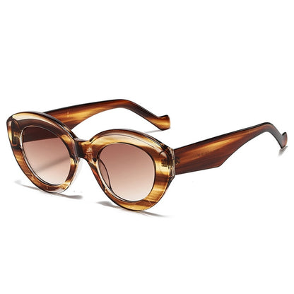 Oversized Cat-Eye Sunglasses