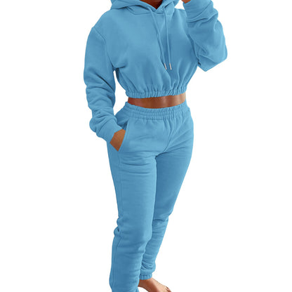 Casual Hoodie+Jogging Pants Two-Piece Set