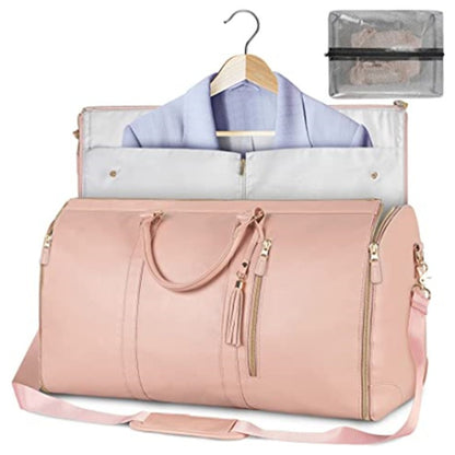 Women's Large PU Leather Travel Bag