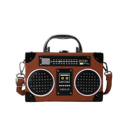 Radio-Shaped Retro Handbags