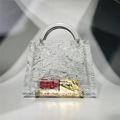 Clear Acrylic Box Evening Bag