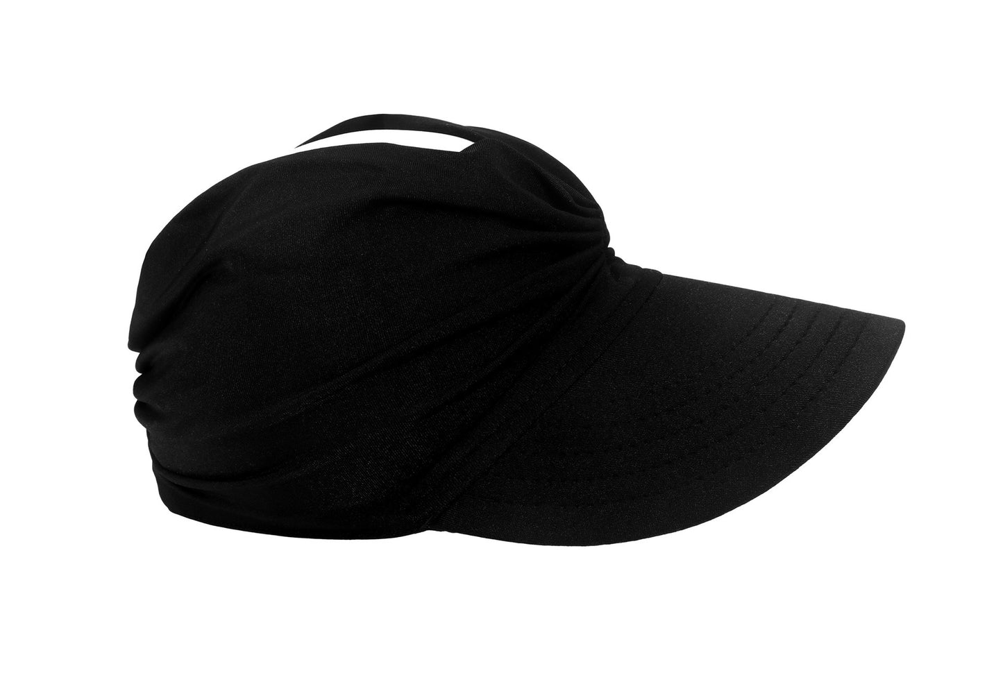 Trendy Visor-Style Baseball Cap with Open Top