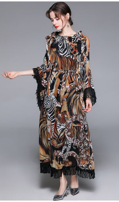 Runway Designer Maxi Dress