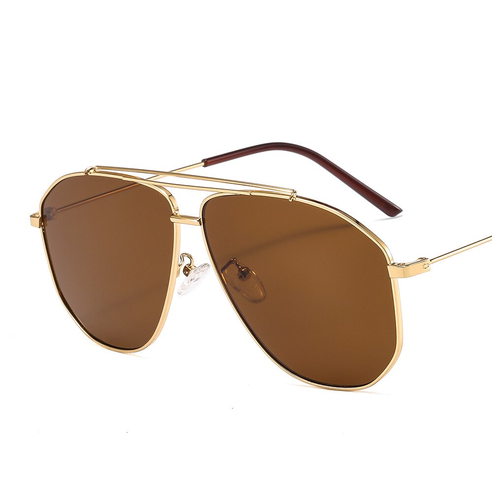 Luxury Double Beam Pilot Sunglasses