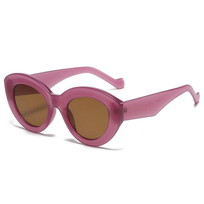 Oversized Cat-Eye Sunglasses