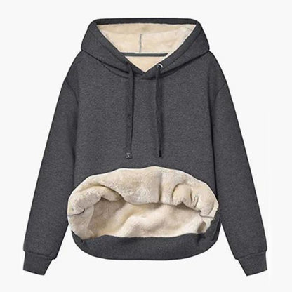 Warm Lamb Fleece Pocket Hooded Jacket