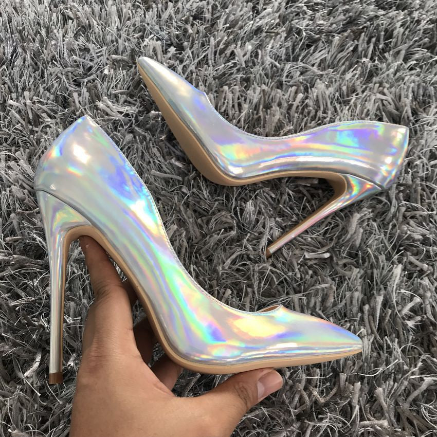 Iridescent High Heels