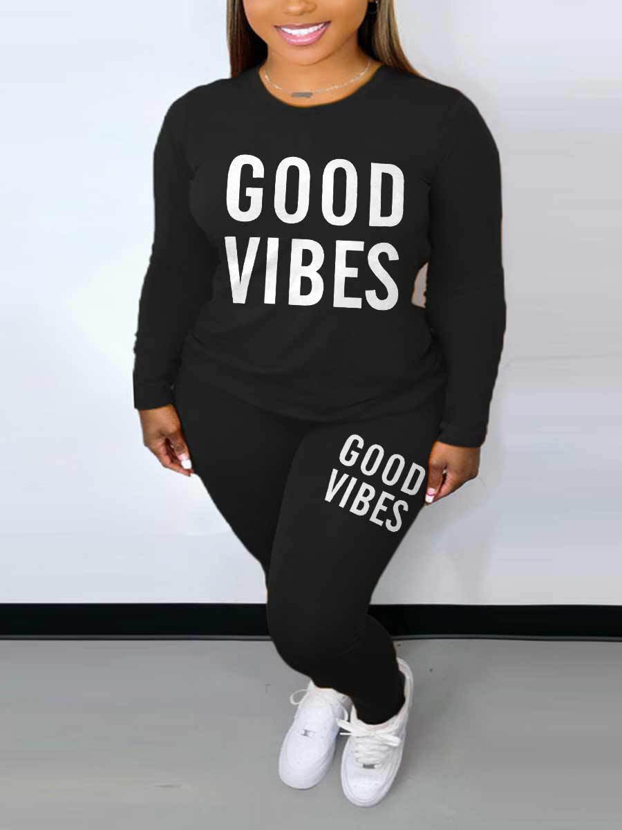 Good Vibes Casual Sports Set