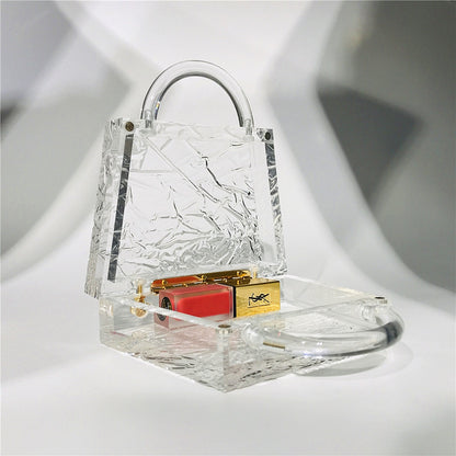 Clear Acrylic Box Evening Bag