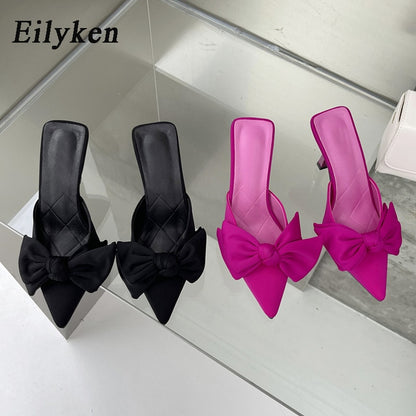 Butterfly-knot Slipper Sandals