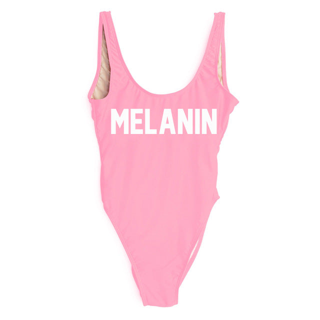 MELANIN One Piece Swimsuit