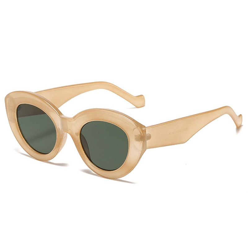 Oversized Cat-Eye Sunglasses