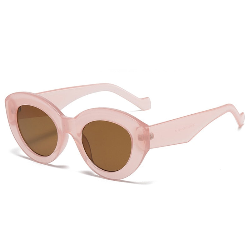 Oversized Cat-Eye Sunglasses