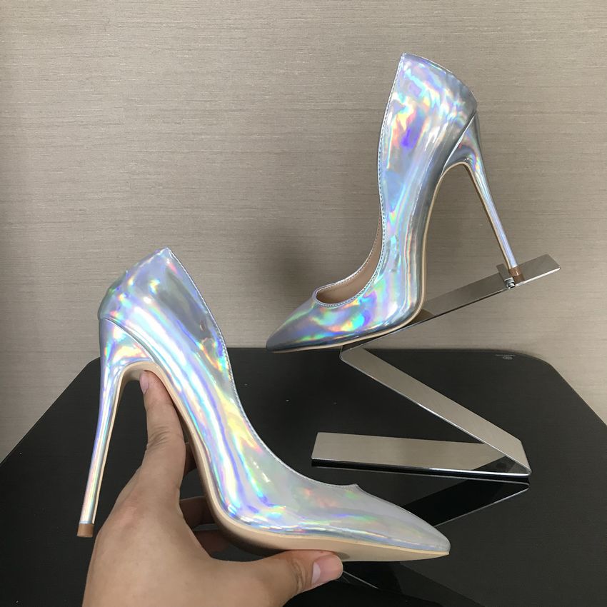 Iridescent High Heels