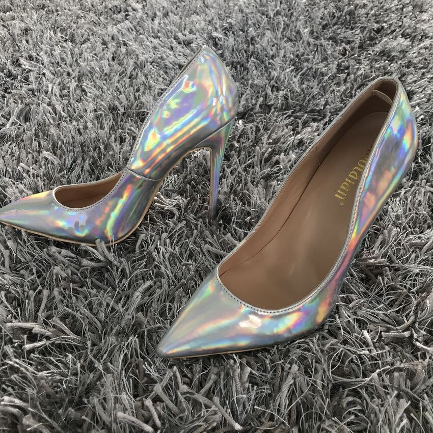 Iridescent High Heels