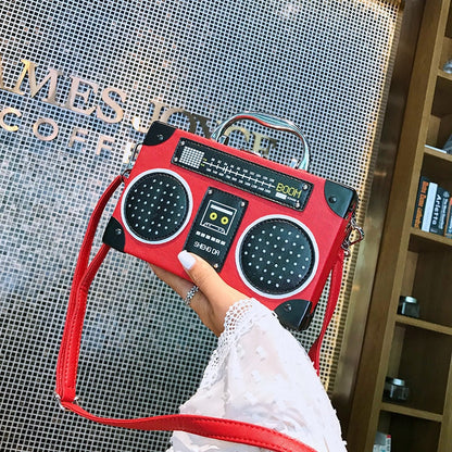 Radio-Shaped Retro Handbags