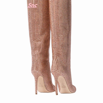 BlingBling Fashion Knee-High Boots