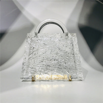 Clear Acrylic Box Evening Bag