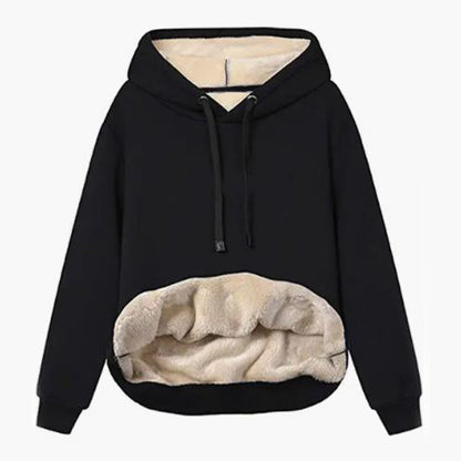 Warm Lamb Fleece Pocket Hooded Jacket