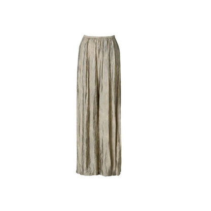 High Street Pleated Wide-Leg Pants