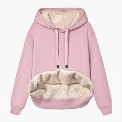 Warm Lamb Fleece Pocket Hooded Jacket