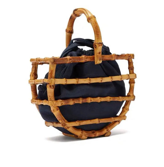 Handmade Tassel Bamboo Knot Bag