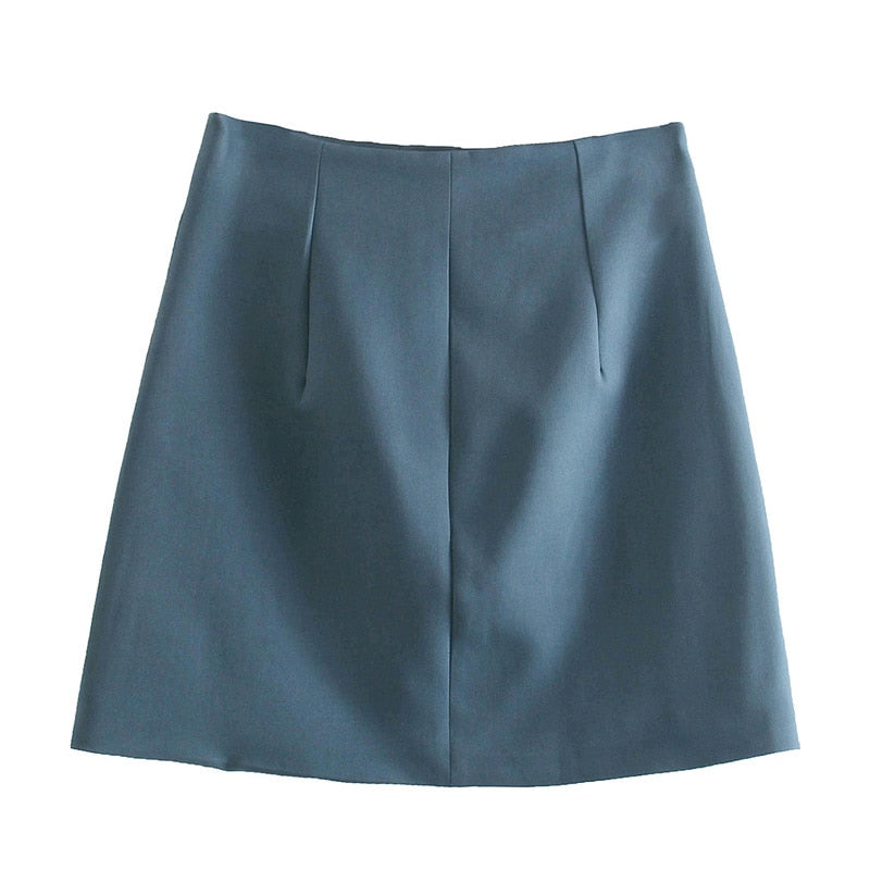 Elegant Vintage Street Mini Skirt