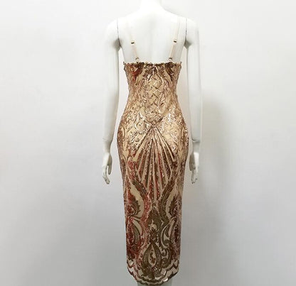 Victoria Luxury Sequined Dresses