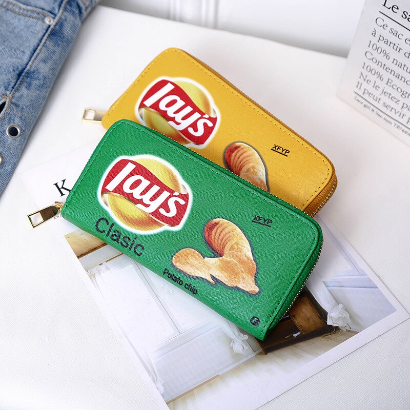 Funny Potato Chips Crossbody Handbag
