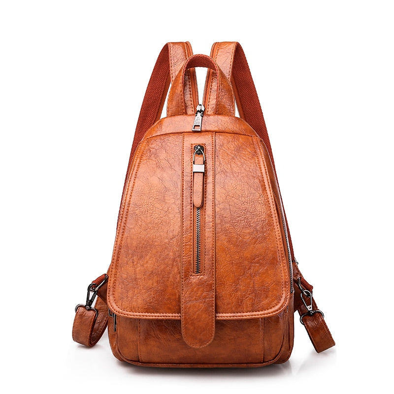 Leather Travel Shoulder Bag