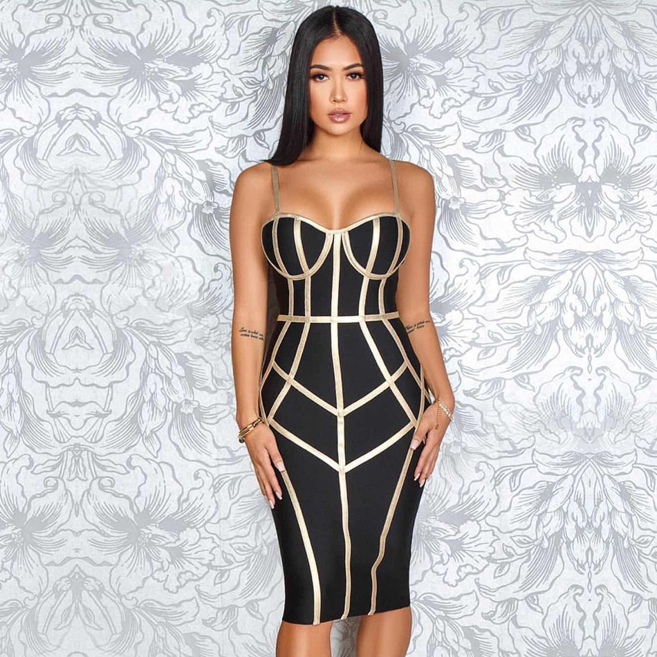 Bodycon Bandage Evening Party Dress