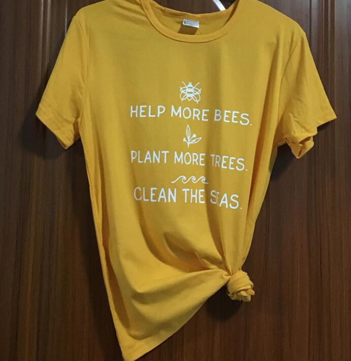 Help More Bees Graphic T-Shirt