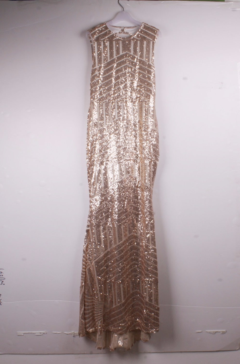 Elegant Sequin Hollow Out Sexy Party Dress