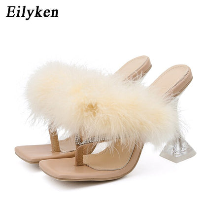 Eilyken Feather High Heels