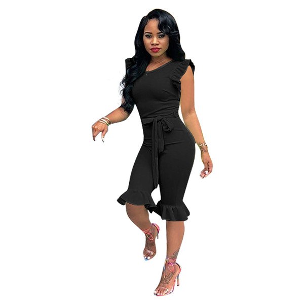 Tunic Party Bodycon Slim Jumpsuit Outfit