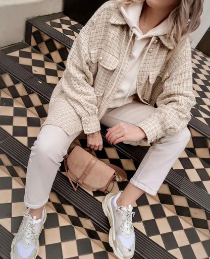 Tweed Oversized Jacket