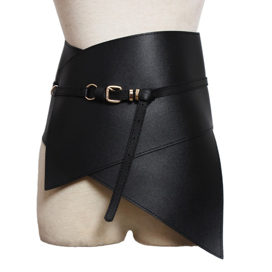 Adjustable High Waist Leather Belt: A Touch of Sophistication to Any Outfit