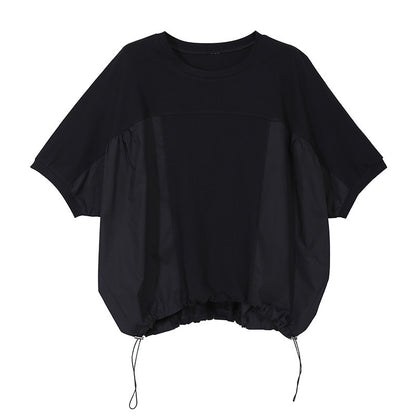 Pleated Casual T-Shirt
