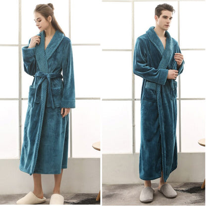 Lovers Extra Long Thick Kimono Bath Robe