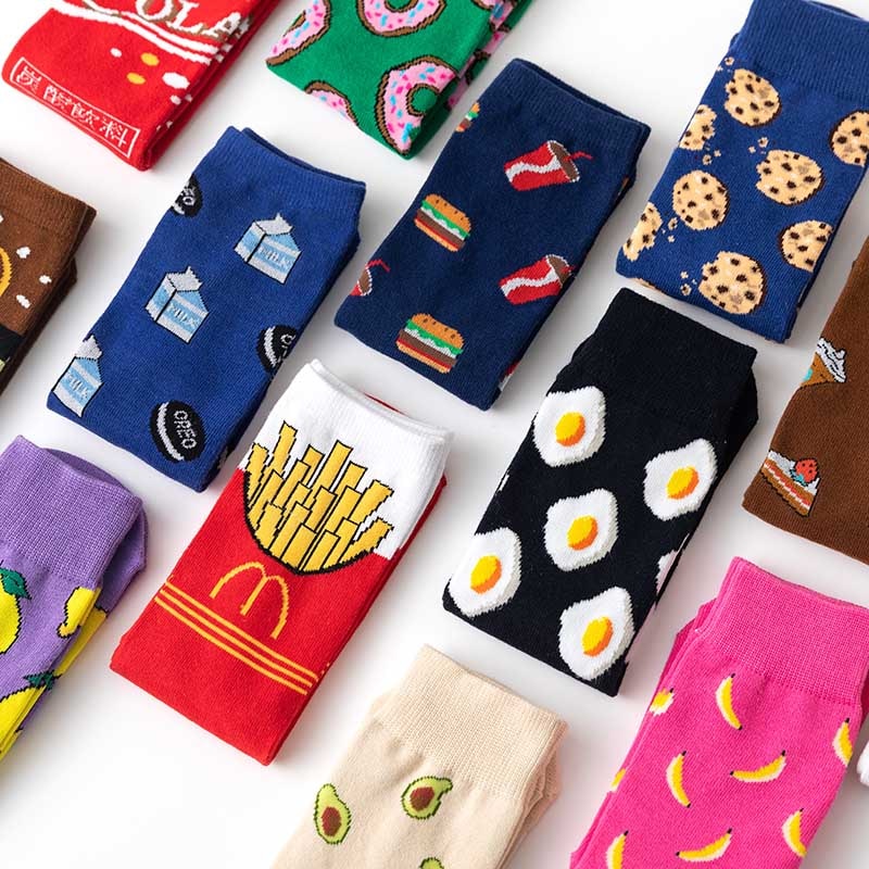 Funny Cute Cartoon Socks