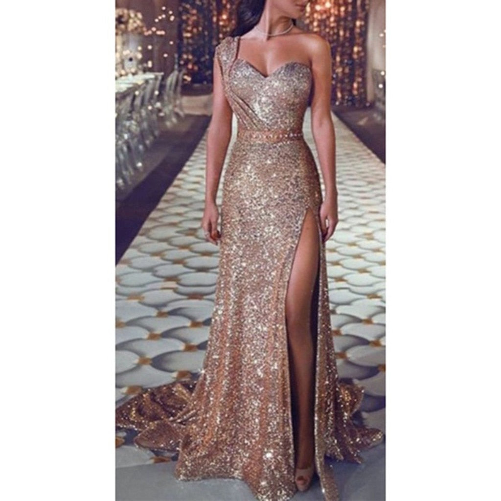 Sequin Prom Party Gown