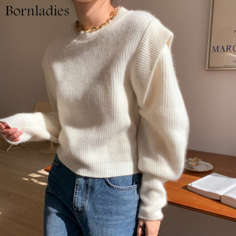 Two Piece Pullover Basic Warm Sweater