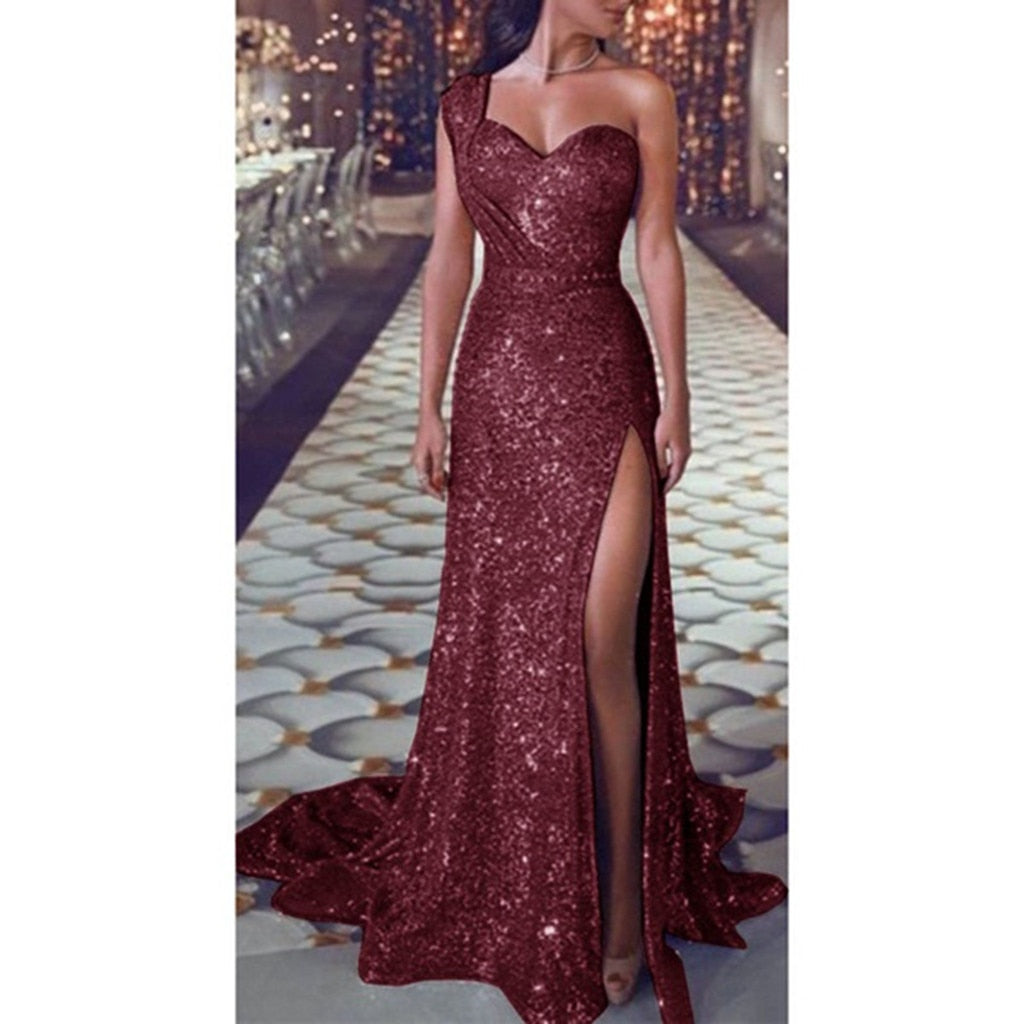 Sequin Prom Party Gown